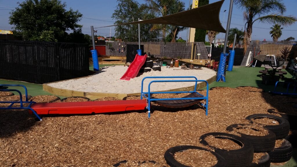 Sensory garden and water play area for early learning centre, Melbourne