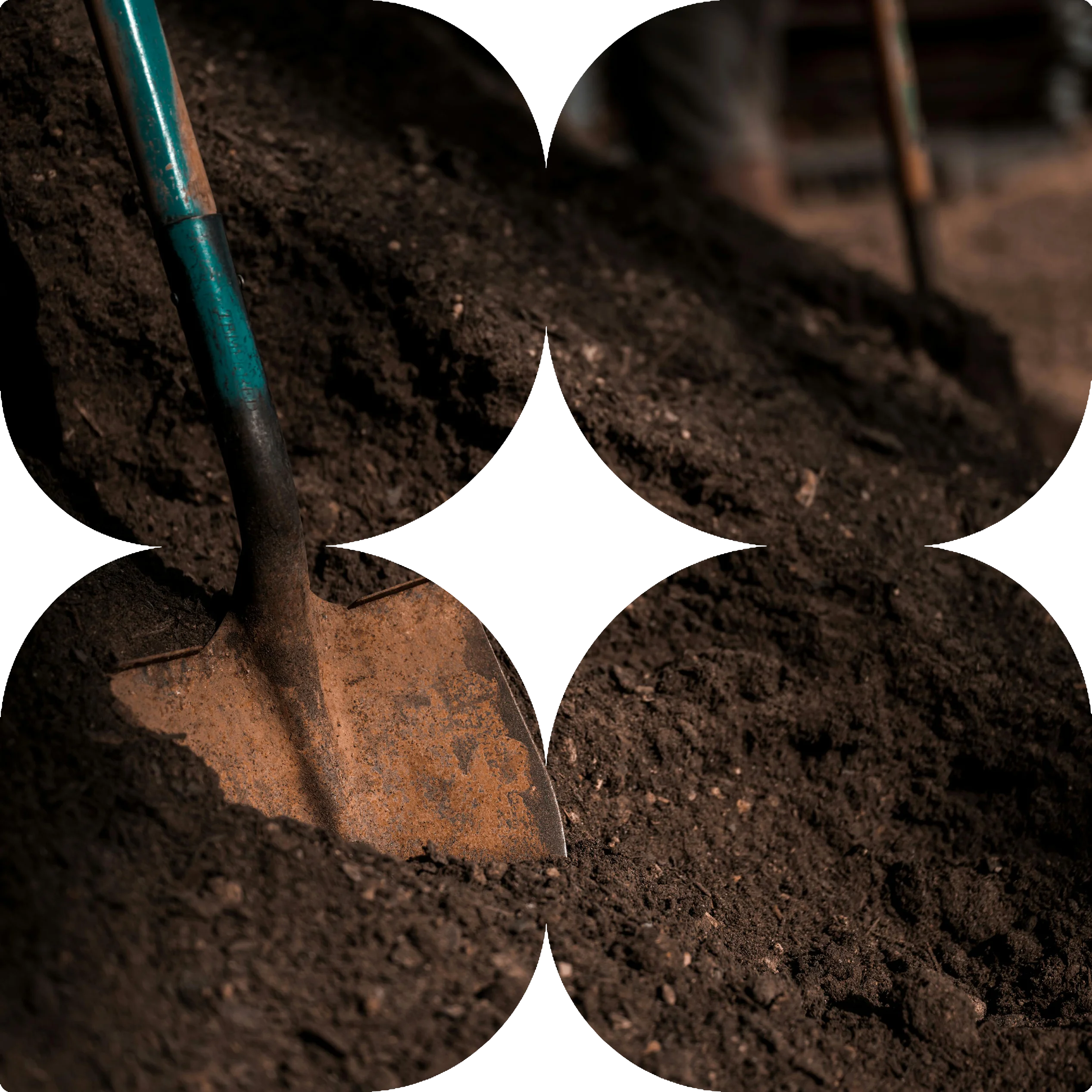 Driveway excavation in Bacchus Marsh – shovel breaking ground for base preparation